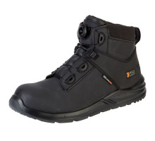 Ботинки "Капер" с системой быстрой шнуровки, цв. чёрный, КП, ПУ/ПУ